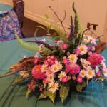 Tree Symposium Food Table Arrangement